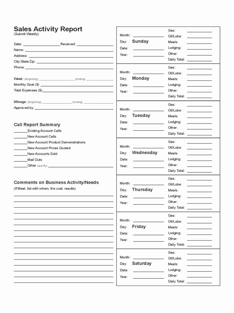 027 Sales Call Report Template Rep Of Free Templates In Pdf For Sales Rep Call Report Template