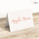027 Template Ideas Printable Place Cards Sample Free Card Pertaining To Paper Source Templates Place Cards