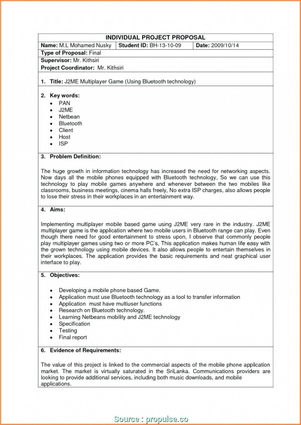 029 Business Plan Proposal Template Information Technology Throughout Software Project Proposal Template Word