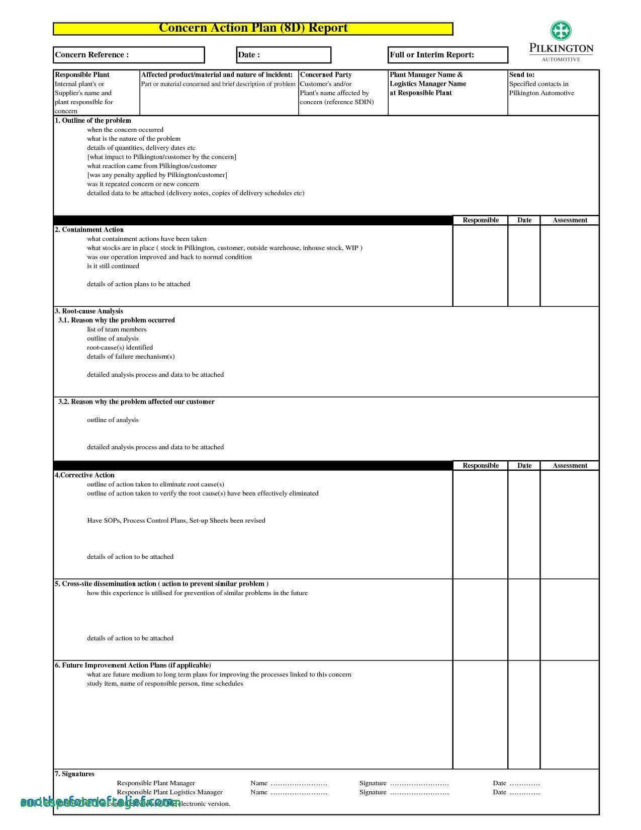 10. 14 8D Report Beispiel Emmylou Harris, 8D Report Vorlage With Regard To 8D Report Template Xls