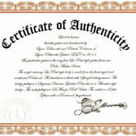 10 Authenticity Certificate Templates | Proposal Sample Throughout Certificate Of Authenticity Template