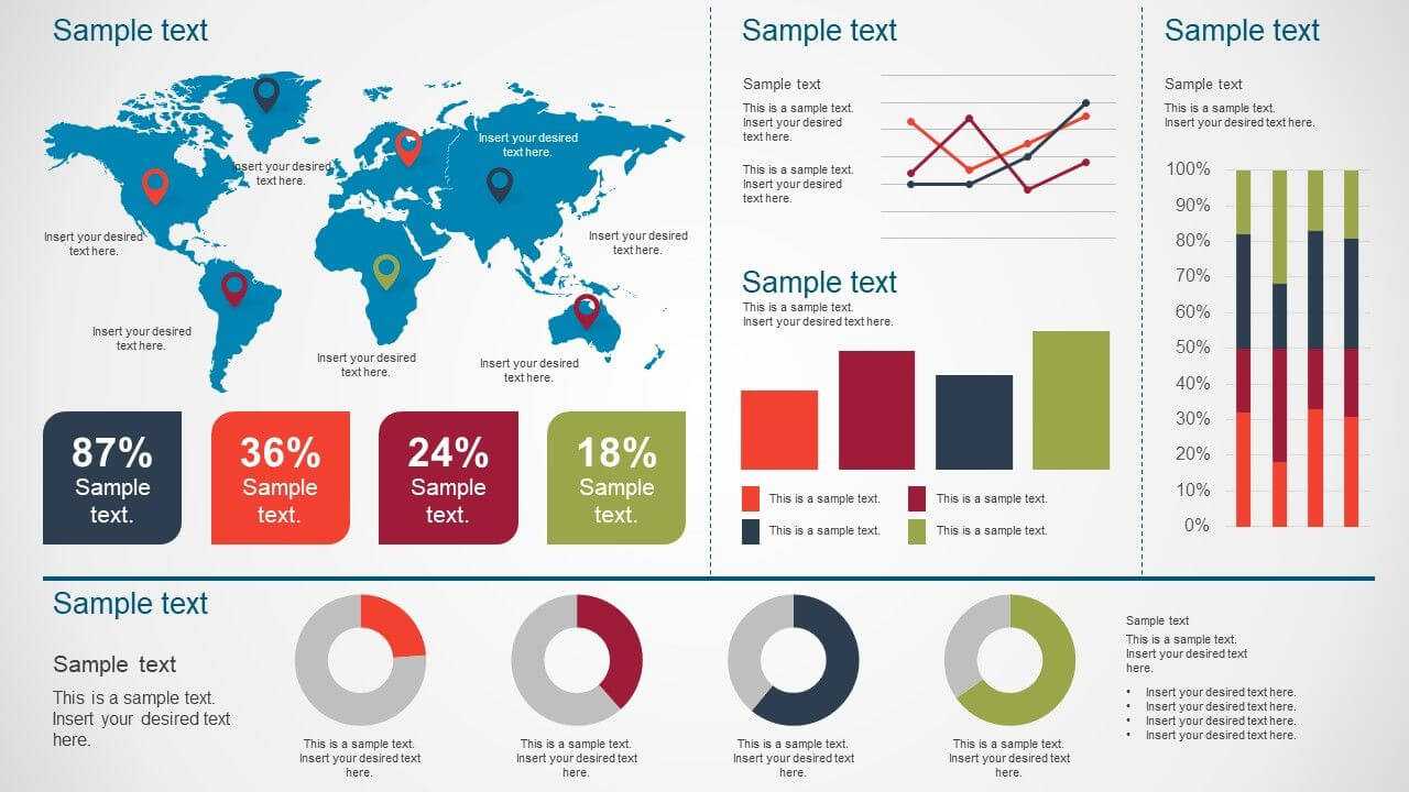 10 Best Dashboard Templates For Powerpoint Presentations Pertaining To Powerpoint Dashboard Template Free