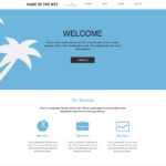 10+ Best Free Blank Website Templates For Neat Sites 2019 Inside Blank Food Web Template