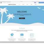 10+ Best Free Blank Website Templates For Neat Sites 2019 With Blank Food Web Template