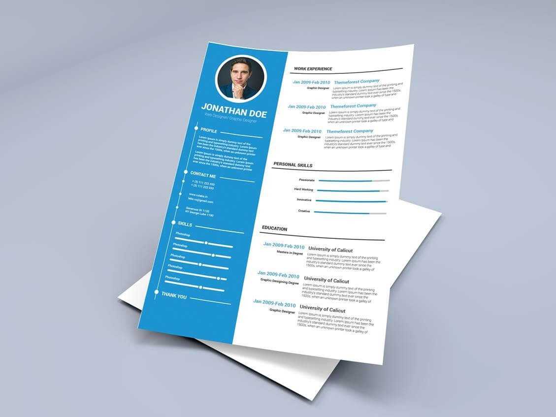 10+ Best Open Office Resume Templates To Download & Use For Free Pertaining To Open Office Brochure Template