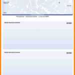 10 Blank Check Template Word Document | Resume Letter For Blank Check Templates For Microsoft Word