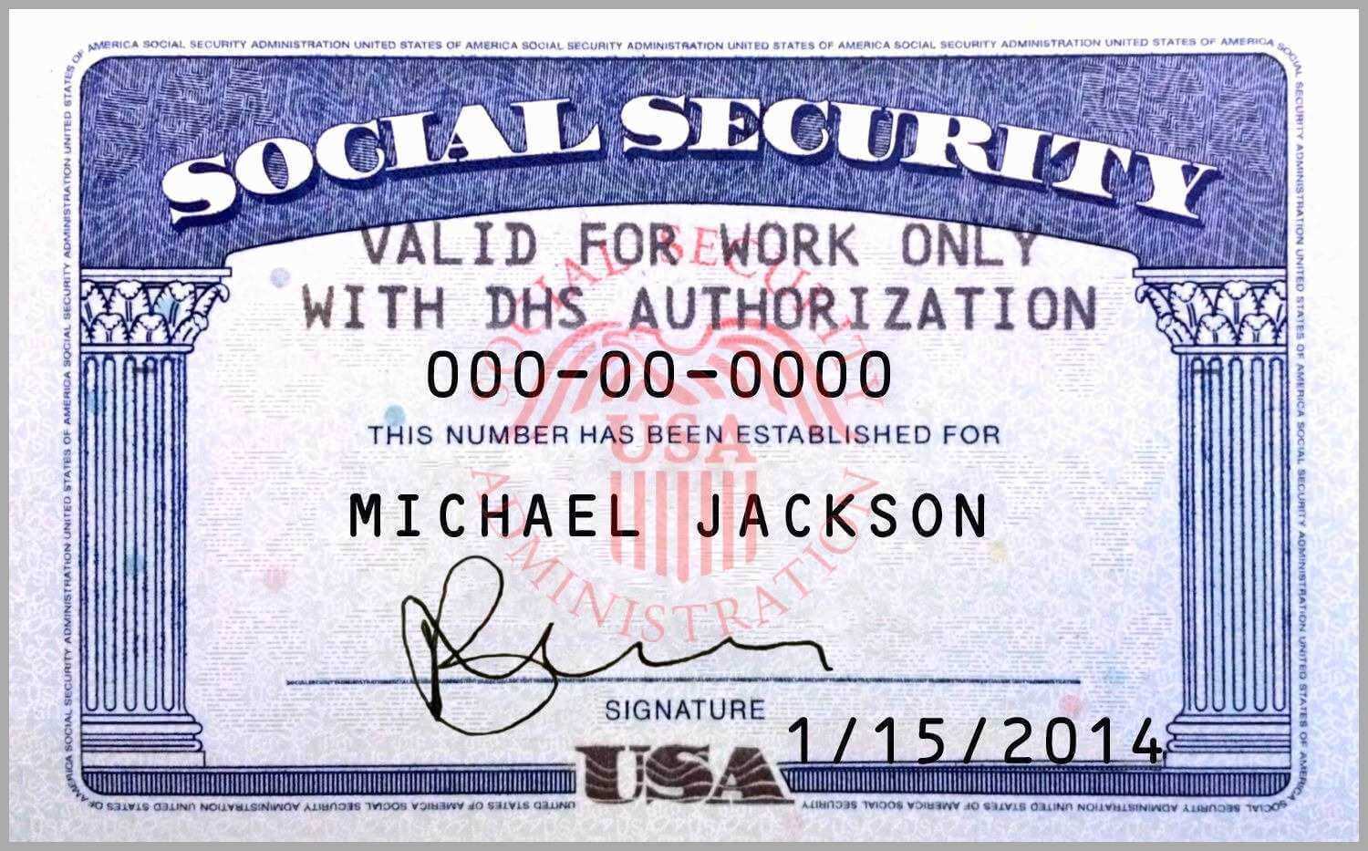 10 Blank Social Security Card Template | Proposal Sample For Blank Social Security Card Template