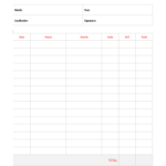 10+ Expense Report Template – Monthly, Weekly Printable Regarding Monthly Expense Report Template Excel