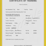 10 Facts That Nobody Told You About Forklift | Invoice Form Inside Forklift Certification Card Template