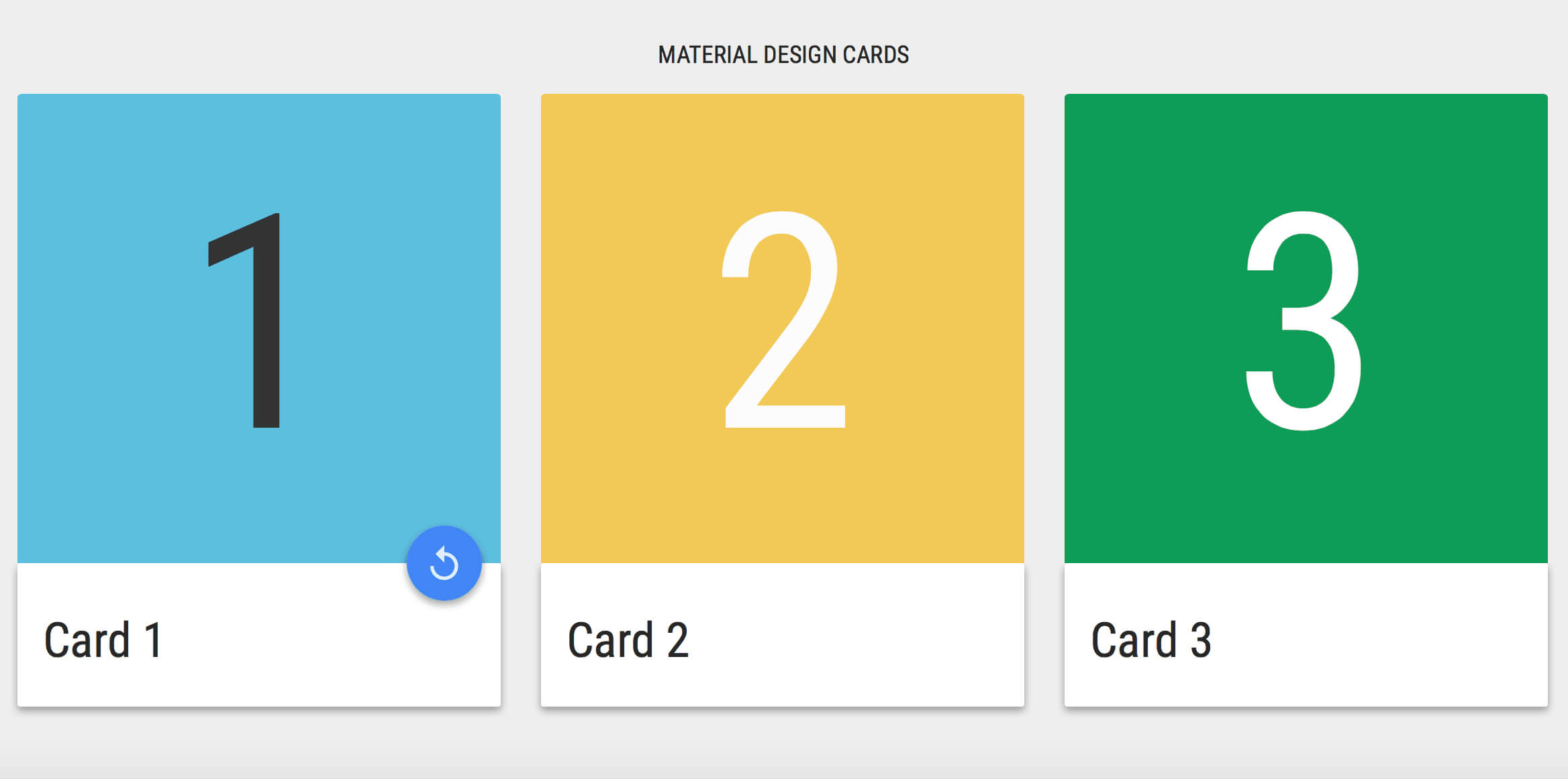10 Material Design Cards For Web In Css & Html Throughout Queue Cards Template