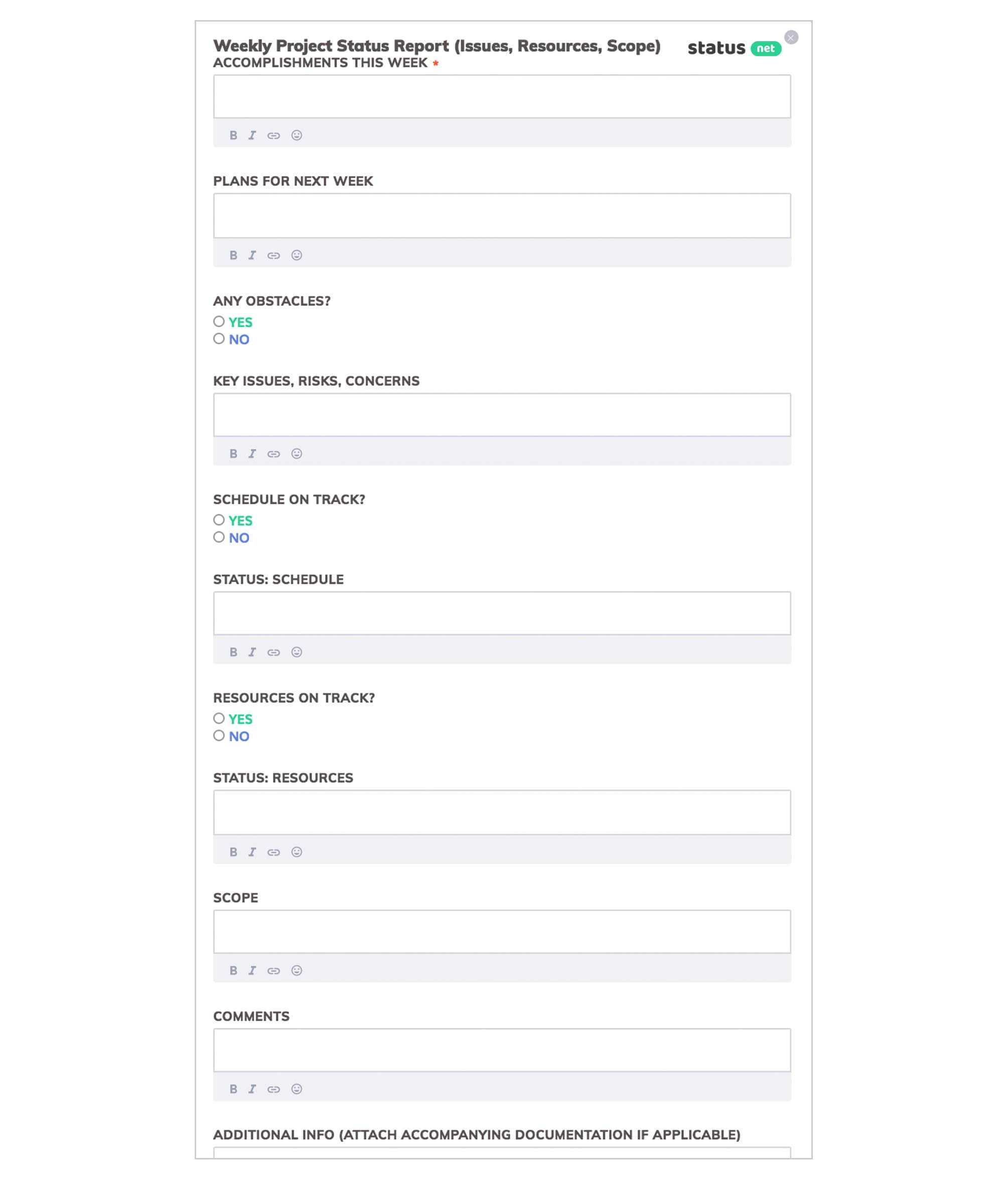 10 Outstanding Templates Of Weekly Reports | Free Download Inside Training Needs Analysis Report Template