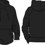 10 Pullover Hoodie Template Images – Black Blank Hoodie With Regard To Blank Black Hoodie Template