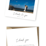 10 Wording Examples For Your Wedding Thank You Cards Pertaining To Template For Wedding Thank You Cards