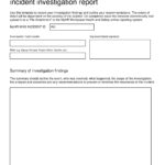 10+ Workplace Investigation Report Examples – Pdf | Examples Throughout Workplace Investigation Report Template