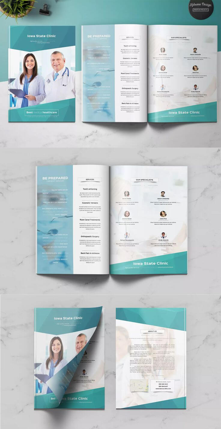 100+ Photo Realistic Corporate Brochure Template Designs For Healthcare Brochure Templates Free Download