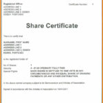 11+ Free Company Share Certificate Template | Psychic Belinda with Share Certificate Template Companies House