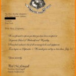11+ Harry Potter Acceptance Letter Template Download For Harry Potter Certificate Template