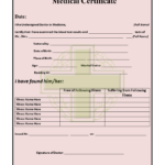 11+ Medical Certificate Templates For Leave – Pdf, Doc In Medical Report Template Doc