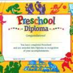 11+ Preschool Certificate Templates – Pdf | Free & Premium Throughout Fun Certificate Templates