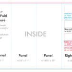 11" X 17" Barrel Fold Brochure Template – U.s. Press For Brochure Folding Templates