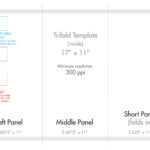 11" X 17" Tri Fold Brochure Template – U.s. Press Throughout Three Panel Brochure Template