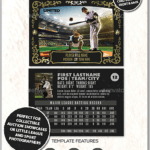 12+ Baseball Trading Card Designs & Templates – Psd, Ai Within Baseball Card Template Psd