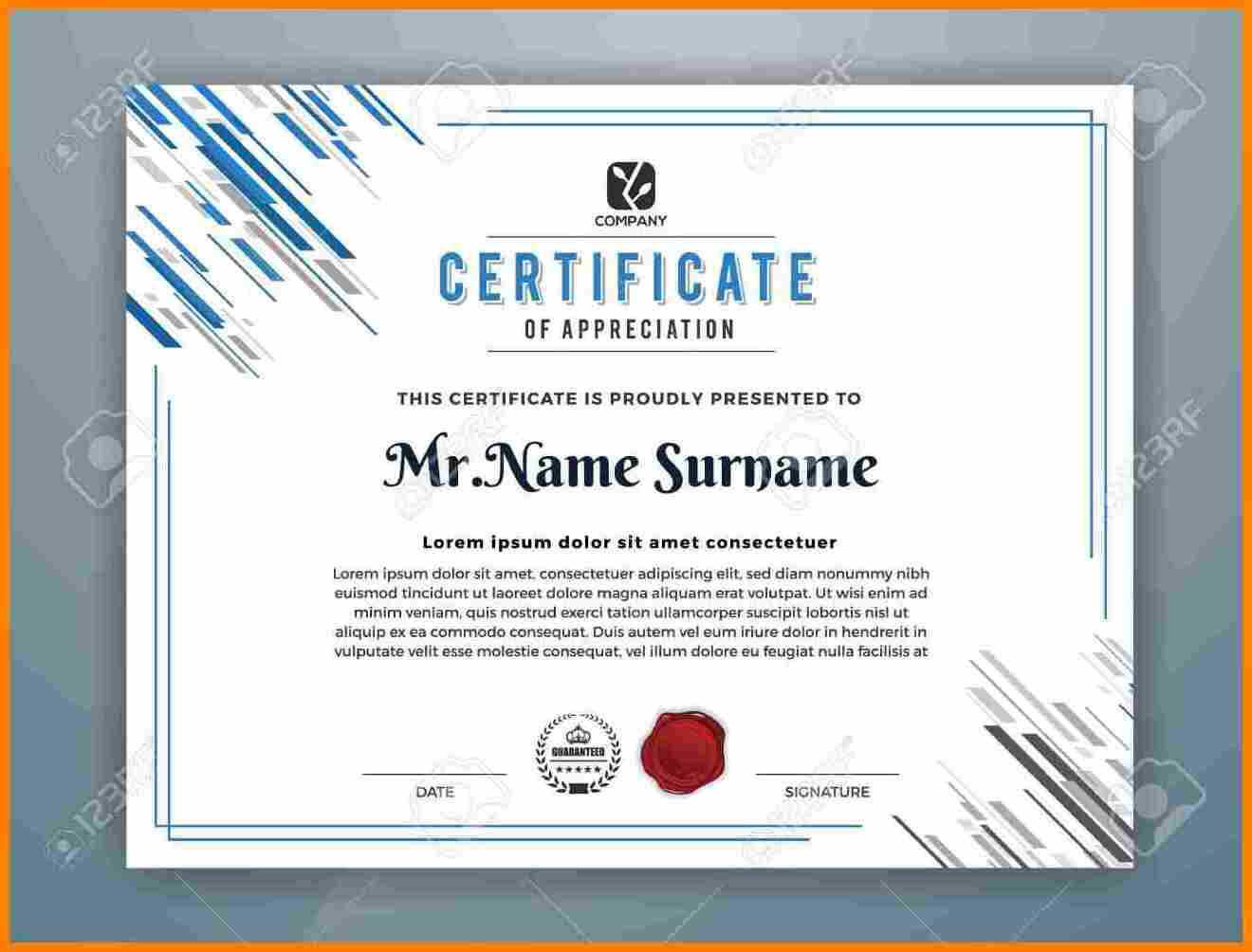 12+ Design Certificates Templates | Grittrader With Regard To Design A Certificate Template