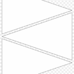 12 Free Printable Templates Pennant Banner Template Regarding Free Triangle Banner Template