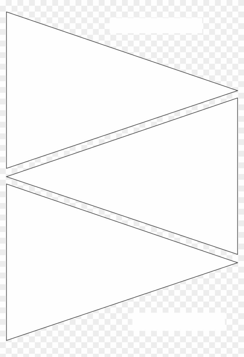 12 Free Printable Templates Pennant Banner Template Regarding Free Triangle Banner Template