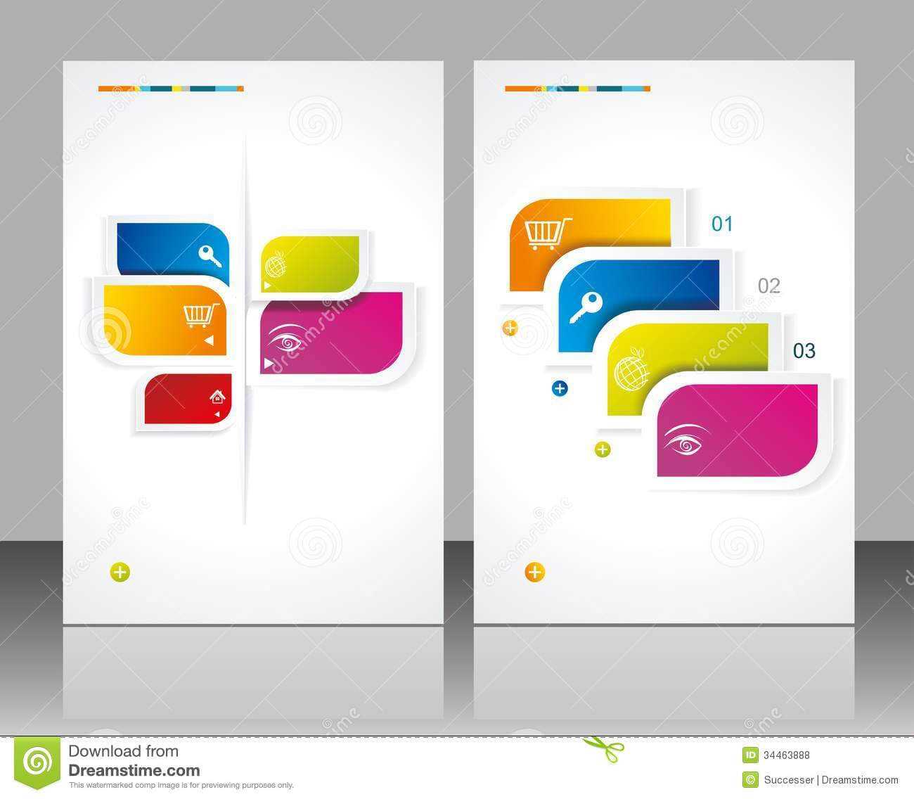 12 Free Vector Brochure Templates Images – Business Brochure Inside Creative Brochure Templates Free Download