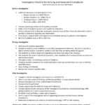 12+ Harassment Investigation Checklist Examples – Pdf For Sexual Harassment Investigation Report Template