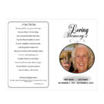 12 Obituary Template For Microsoft Word | Proposal Letter For Free Obituary Template For Microsoft Word