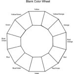 12 Section Colour Wheel | Free Pictures | Painting In 2019 With Regard To Blank Color Wheel Template