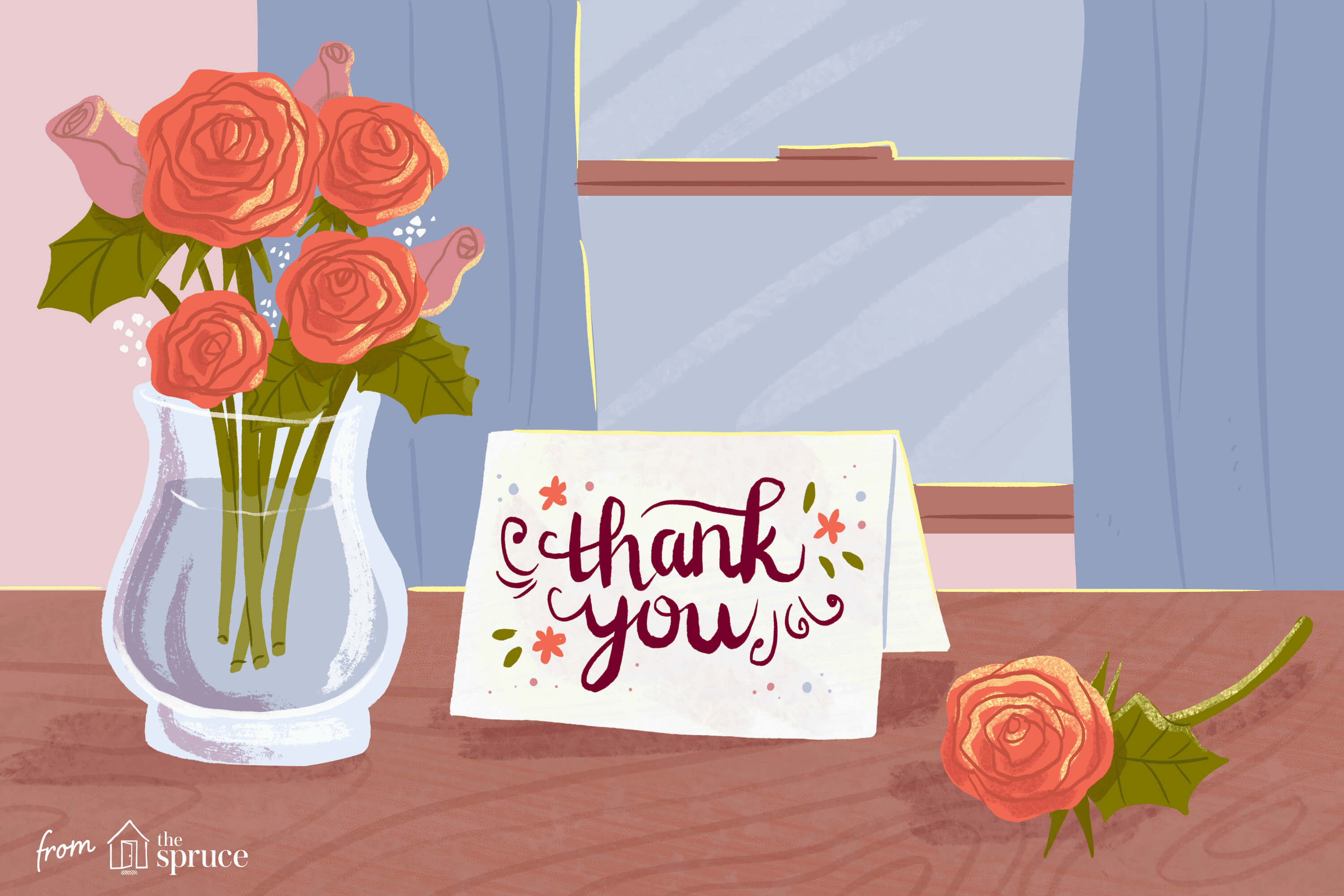 13 Free, Printable Thank You Cards With Lots Of Style In Free Printable Thank You Card Template