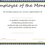 14+ Employee Of The Month Certificate | This Is Charlietrotter Pertaining To Employee Of The Month Certificate Templates