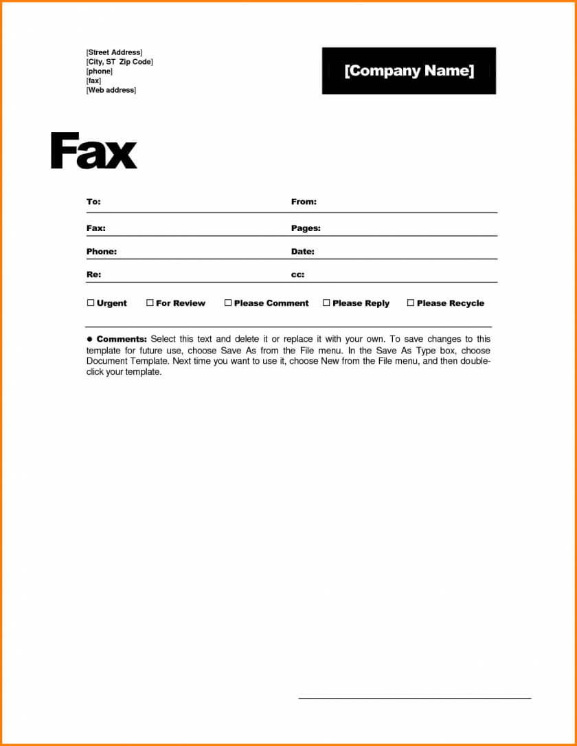 14 How To Make Fax Cover Sheet Proposal Template A In Word Regarding Fax Template Word 2010