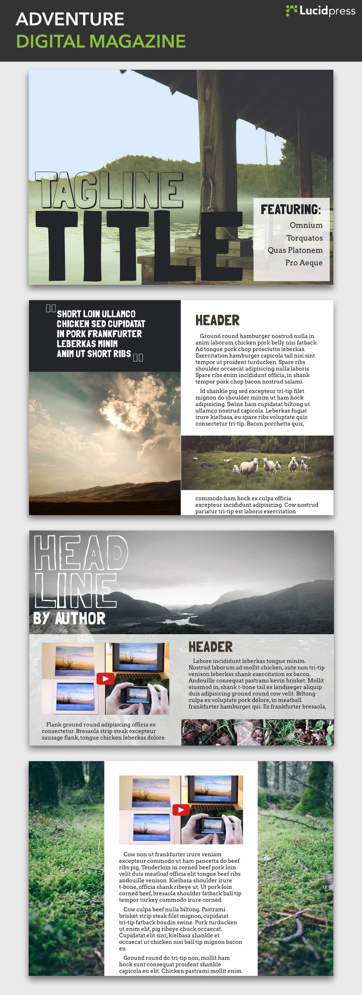 14 Magazine Layout Design Ideas For Your Inspiration For Magazine Ad Template Word