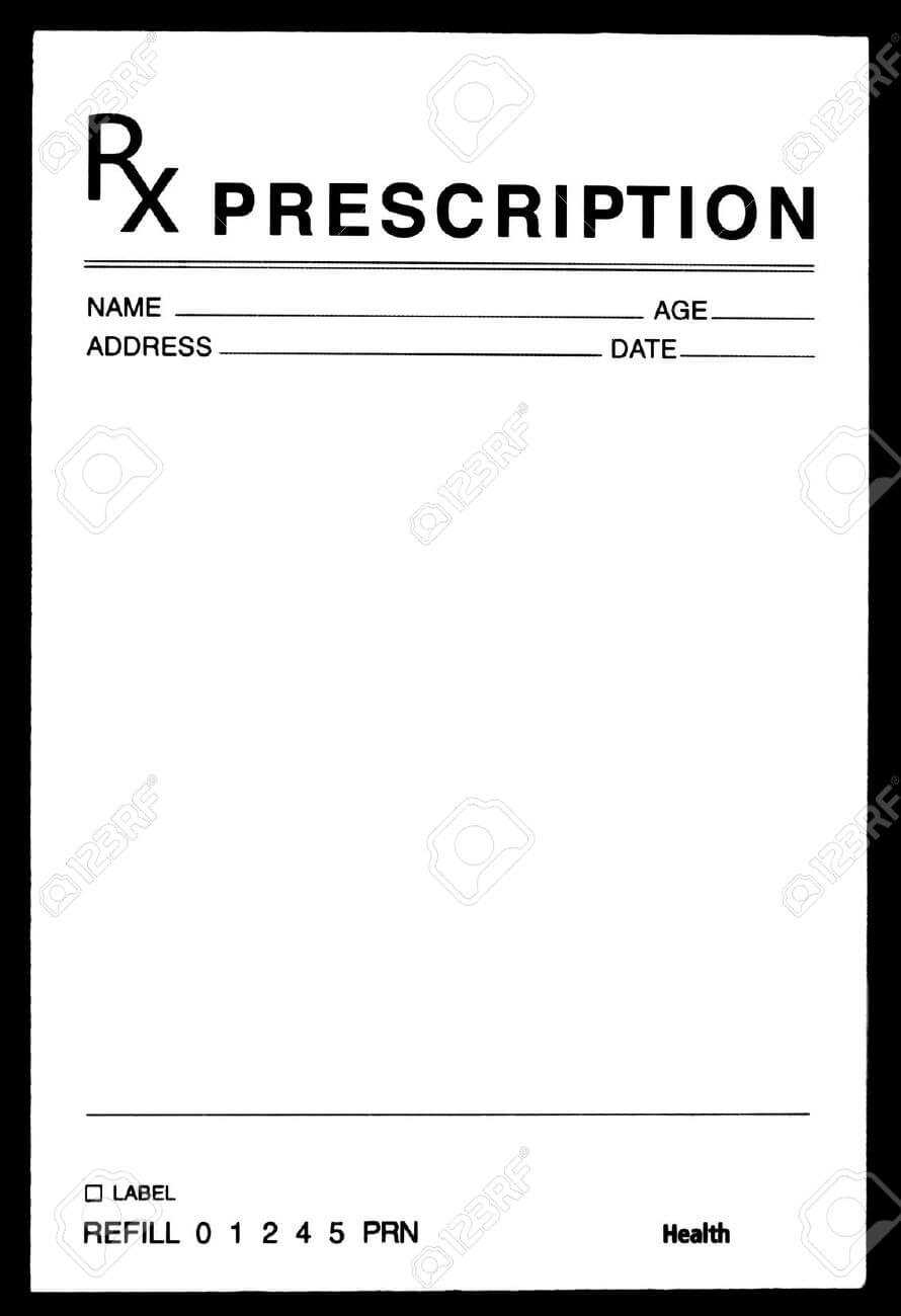 14+ Prescription Templates – Doctor – Pharmacy – Medical With Regard To Doctors Prescription Template Word