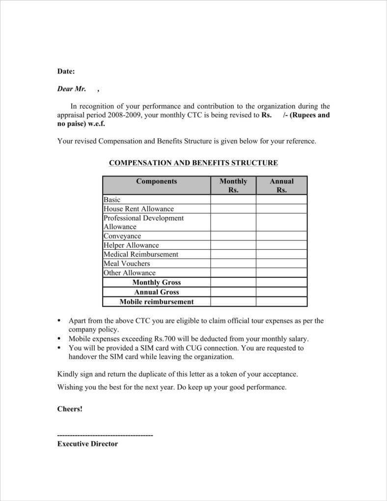 15+ Appraisal Letter Templates – Free Doc, Pdf Format With Sim Card Template Pdf