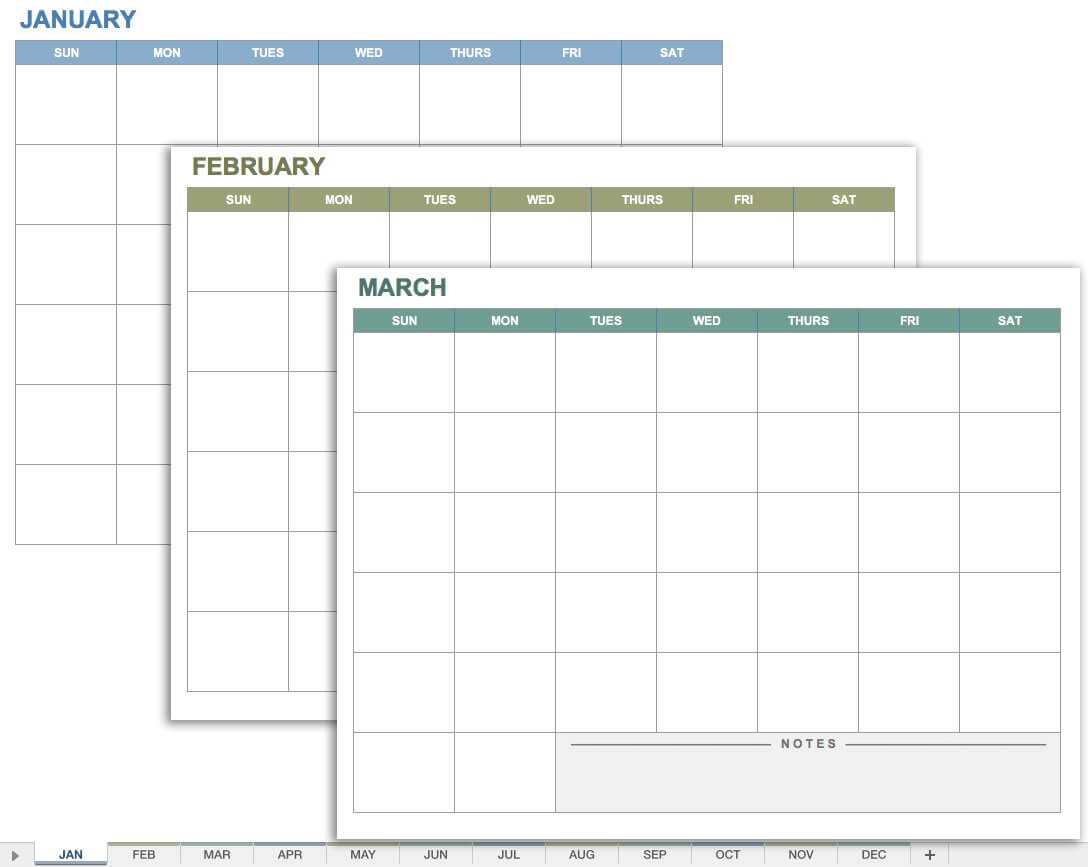 15 Free Monthly Calendar Templates | Smartsheet In Blank One Month Calendar Template