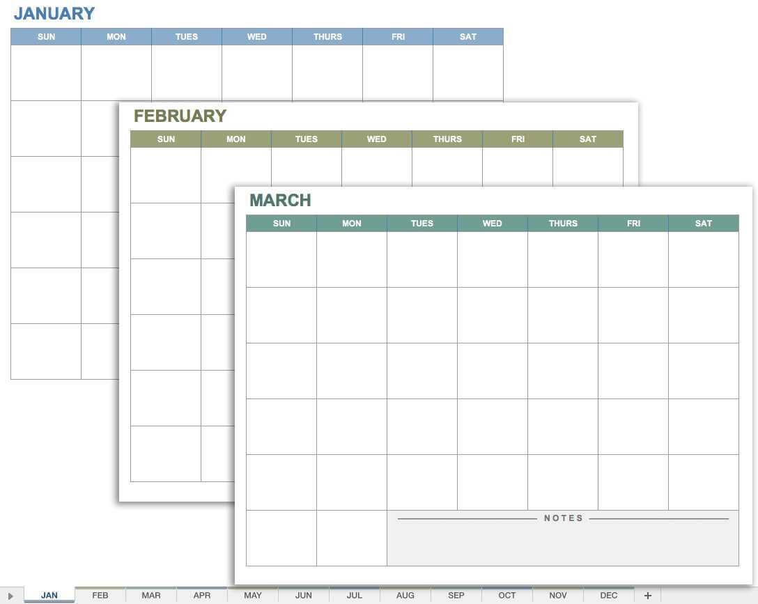 15 Free Monthly Calendar Templates | Smartsheet In Blank One Month Calendar Template