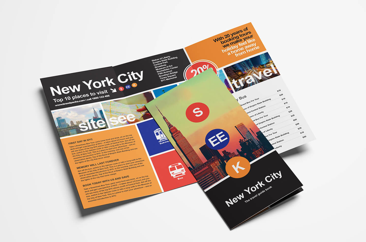 15 Free Tri Fold Brochure Templates In Psd & Vector – Brandpacks For Adobe Illustrator Tri Fold Brochure Template