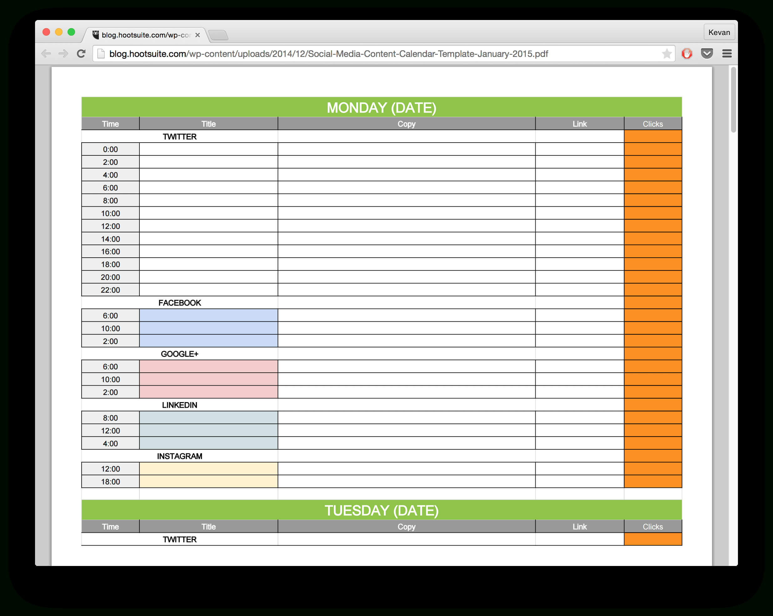 15 New Social Media Templates To Save You Even More Time Throughout Free Social Media Report Template