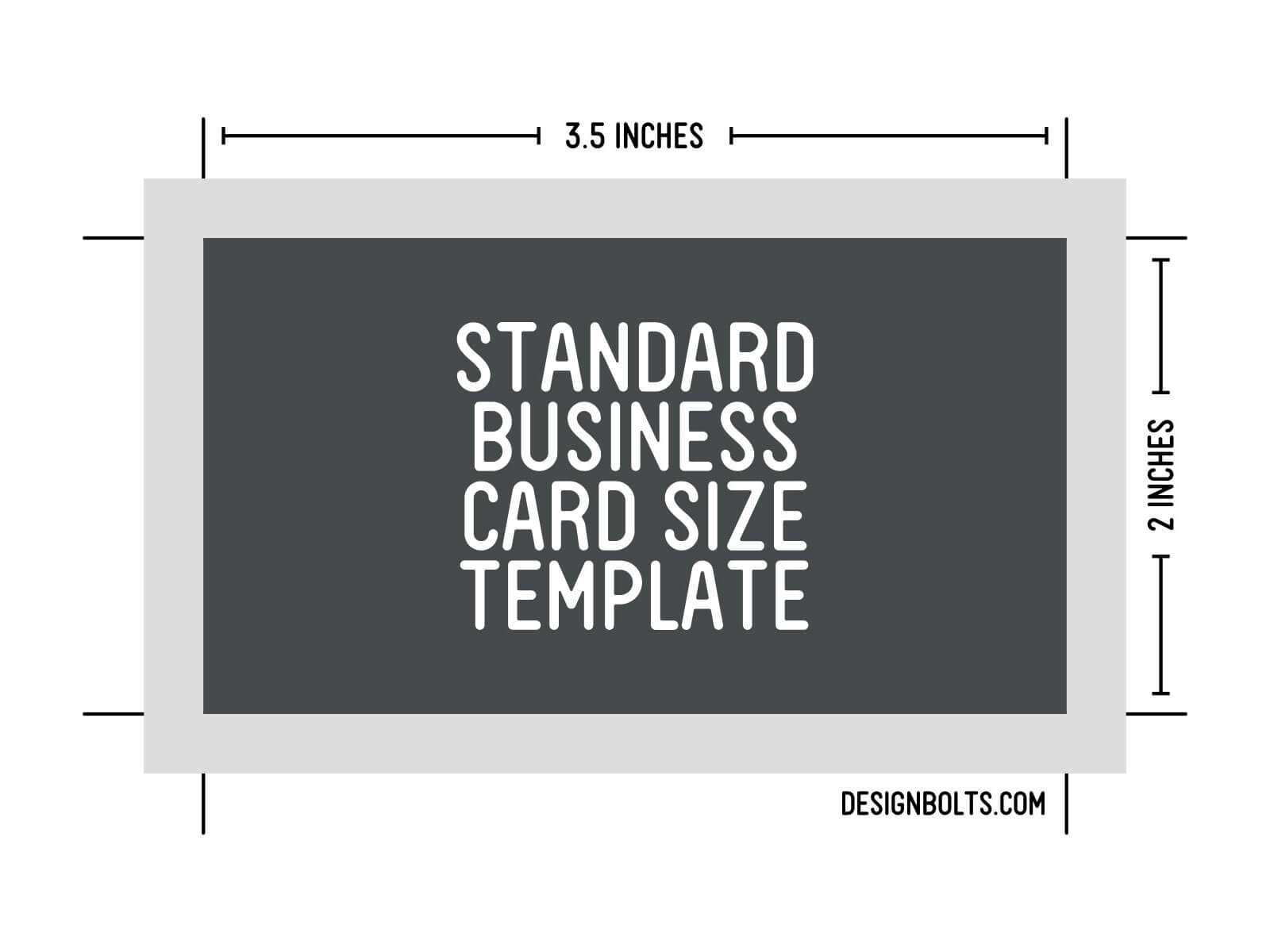 15 Psd Business Card Template Size Images – Standard Regarding Business Card Size Template Psd