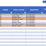 15+ Samples Of Inventory Templates In Word, Excel And Pdf With Stock Report Template Excel