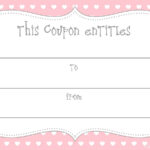 15 Sets Of Free Printable Love Coupons And Templates In Blank Coupon Template Printable