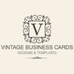 15+ Vintage Business Card Templates – Ms Word, Photoshop Regarding Free Business Cards Templates For Word