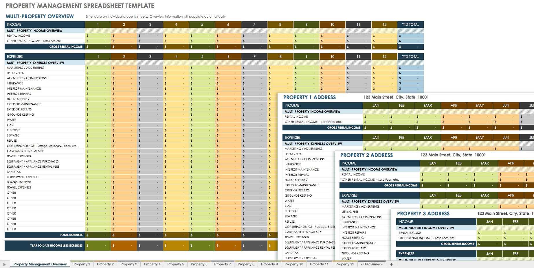 18 Free Property Management Templates | Smartsheet For Property Management Inspection Report Template