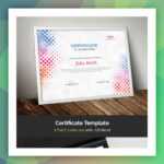 19 Attention Grabbing Certificate Templates – Colorlib With Regard To No Certificate Templates Could Be Found