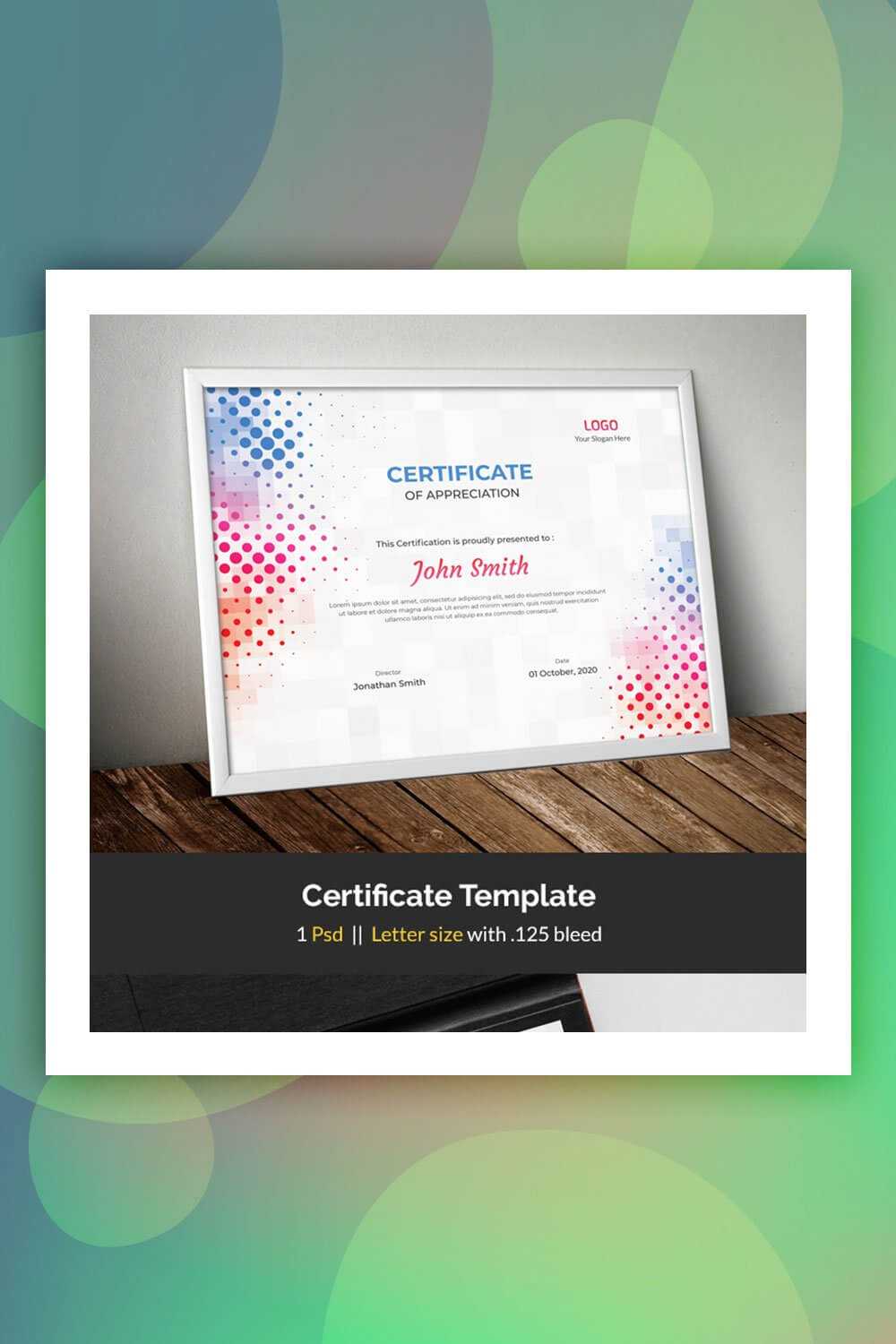 19 Attention Grabbing Certificate Templates – Colorlib With Regard To No Certificate Templates Could Be Found